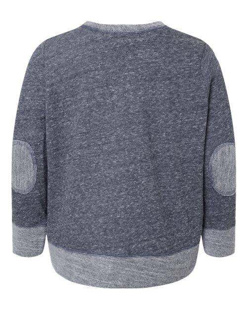 Youth Harborside Mélange French Terry Crewneck Sweatshirt - Image 8