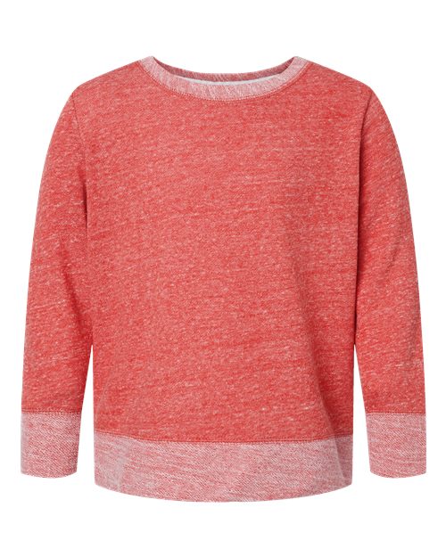 Youth Harborside Mélange French Terry Crewneck Sweatshirt - Image 16