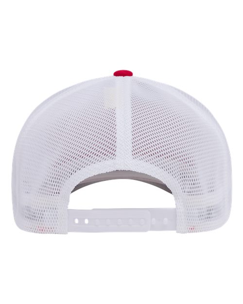 110® Mesh-Back Cap - Red/ White - Image 2