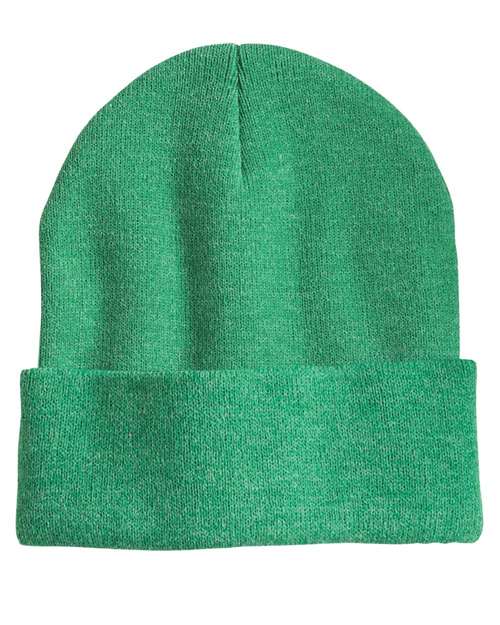 12" Solid Cuffed Beanie - Image 32
