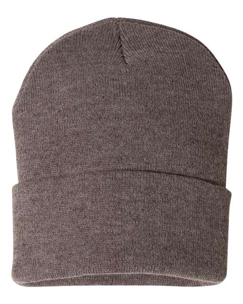 12" Solid Cuffed Beanie - Image 22