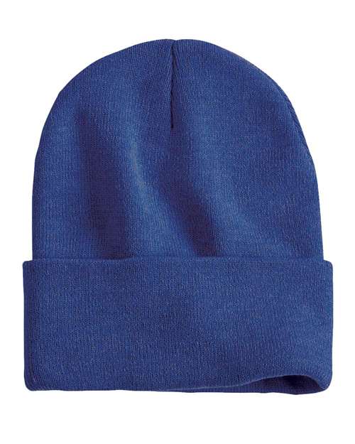 12" Solid Cuffed Beanie - Image 27