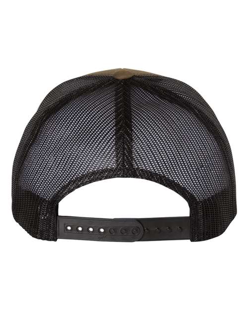 Retro Trucker Cap - Coyote Brown/ Black - Image 2