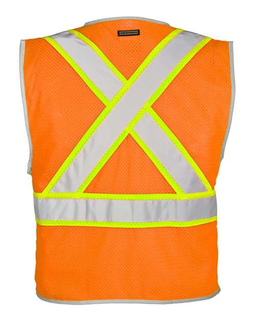 Unisex Premium Brilliant Series® X Back Dual Compliant Vest - Image 4