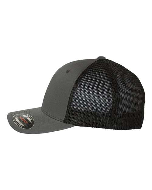 Trucker Cap - Charcoal/ Black - Image 3
