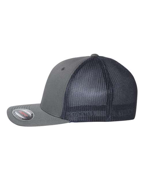 Trucker Cap - Charcoal/ Navy - Image 3