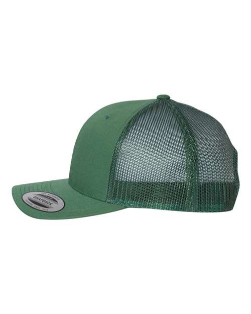 Retro Trucker Cap - Evergreen - Image 3