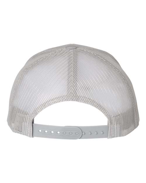 Retro Trucker Cap - Silver - Image 2