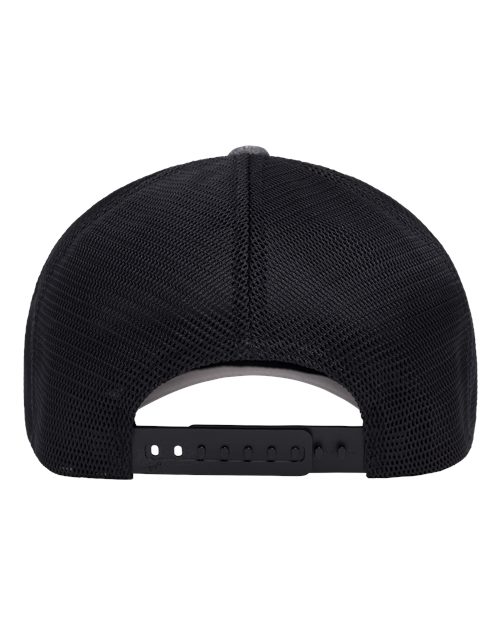 110® Mesh-Back Cap - Melange Charcoal/ Black - Image 2