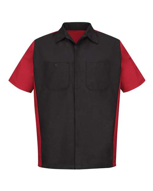 Men's Tall Short Sleeve Automotive Crew Shirt - Image 5