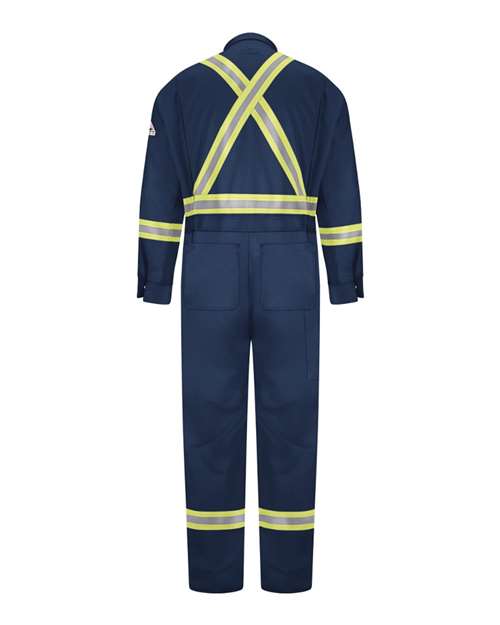 Men's Premium Coverall with CSA Compliant Reflective Trim - EXCEL FR® ComforTouch®. - Image 2