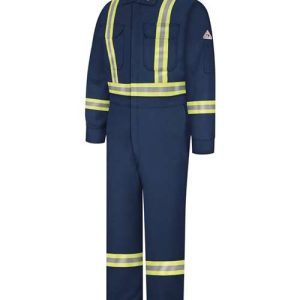 Men's Premium Coverall with CSA Compliant Reflective Trim - EXCEL FR® ComforTouch®.