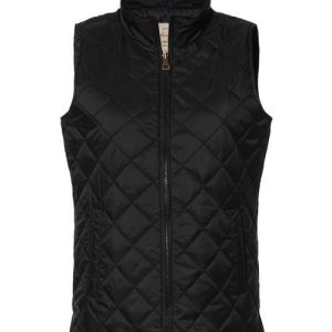 Women's Vintage Diamond Quilted Vest