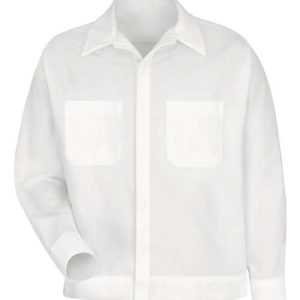 Men's Tall Button-Front Shirt Jacket