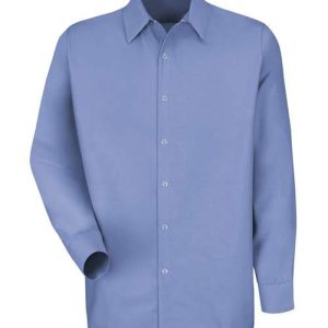 Men's Tall Specialized Pocketless Long Sleeve Work Shirt