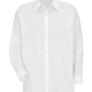 Men's Long Sleeve Specialized Polyester Work Shirt