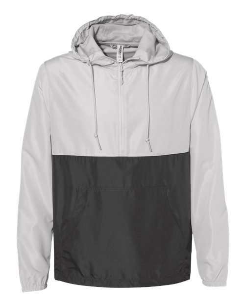 Unisex Lightweight Quarter-Zip Windbreaker Pullover Jacket - Image 2