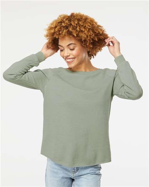 Women's California Wave Wash Crewneck Sweatshirt - Image 10