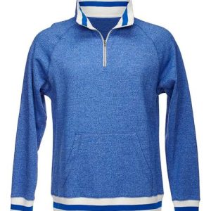 Men's Peppered Fleece Quarter-Zip Sweatshirt