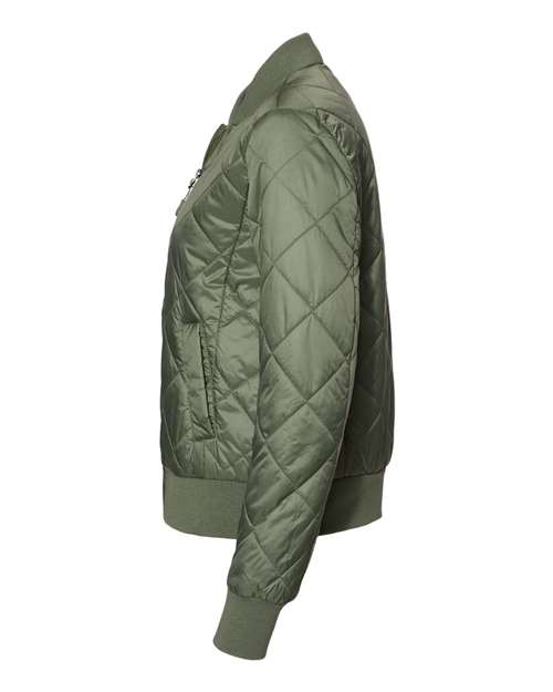 Women's HeatLast™ Quilted Packable Bomber - Image 9