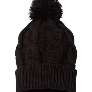 Chunk Twist Cuffed Beanie