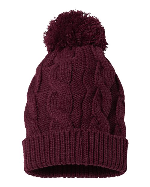 Chunk Twist Cuffed Beanie - Image 4