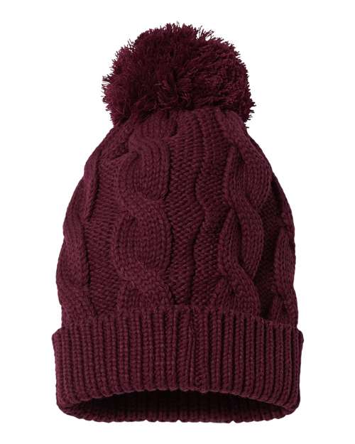 Chunk Twist Cuffed Beanie - Image 3