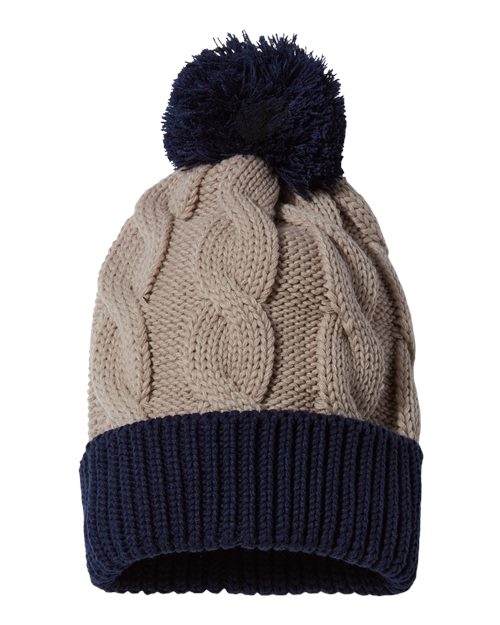 Chunk Twist Cuffed Beanie - Image 12