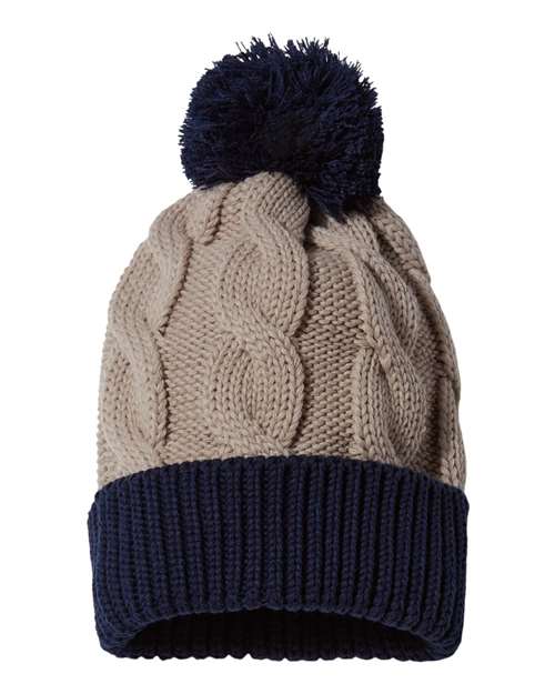 Chunk Twist Cuffed Beanie - Image 11