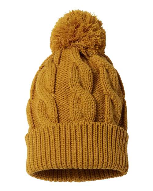 Chunk Twist Cuffed Beanie - Image 5