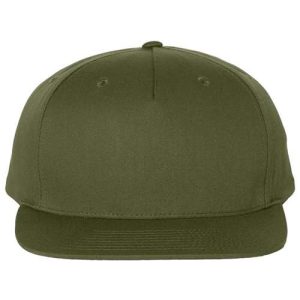 Pinch Front Structured Snapback Trucker Cap