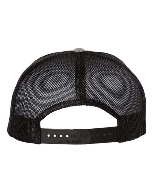 Wool Blend Flat Bill Trucker Cap - Image 20