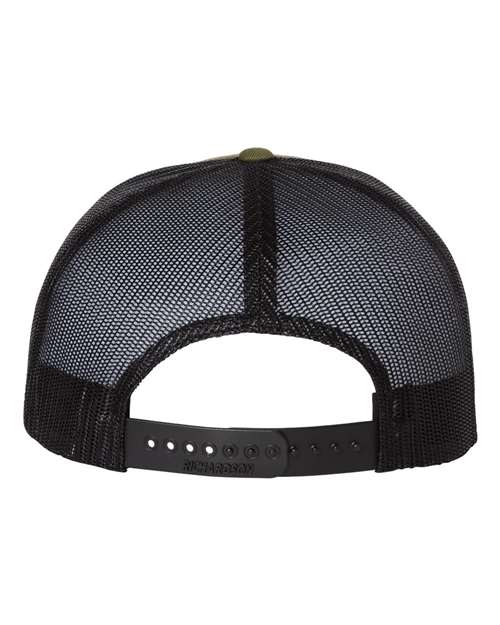 Wool Blend Flat Bill Trucker Cap - Image 26