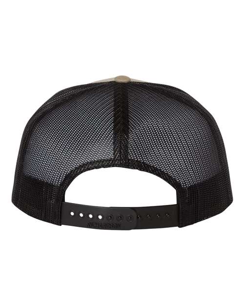 Wool Blend Flat Bill Trucker Cap - Image 23