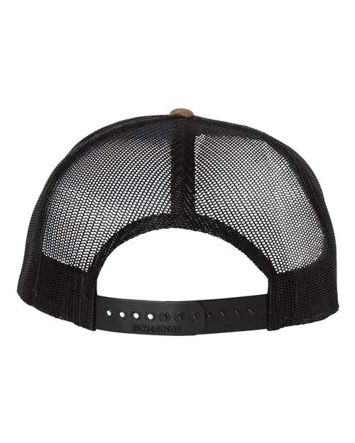 Wool Blend Flat Bill Trucker Cap - Image 11