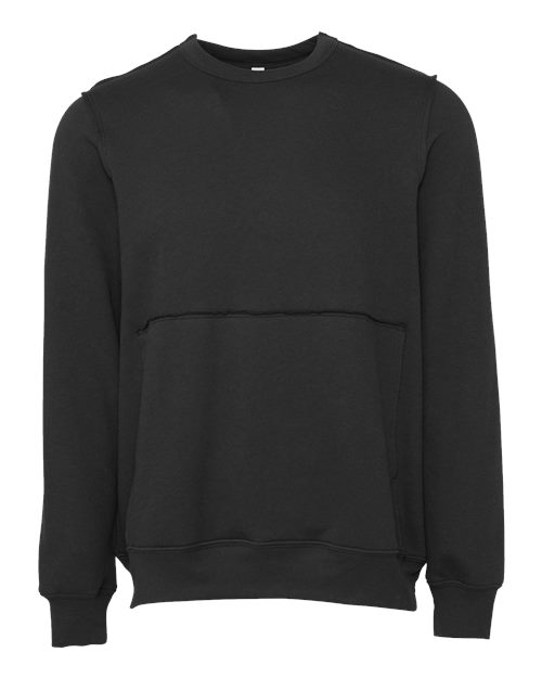 FWD Fashion Raw Seam Crewneck Sweatshirt - Image 7