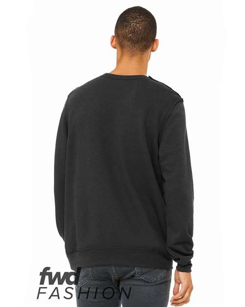 FWD Fashion Raw Seam Crewneck Sweatshirt - Image 12