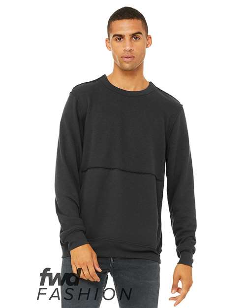 FWD Fashion Raw Seam Crewneck Sweatshirt - Image 10