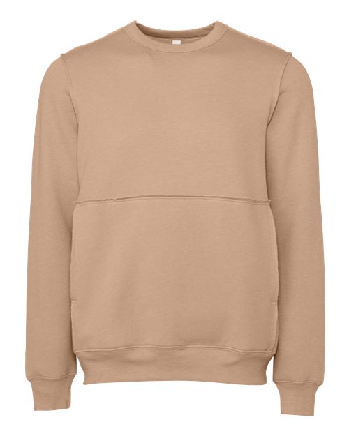 FWD Fashion Raw Seam Crewneck Sweatshirt - Image 13