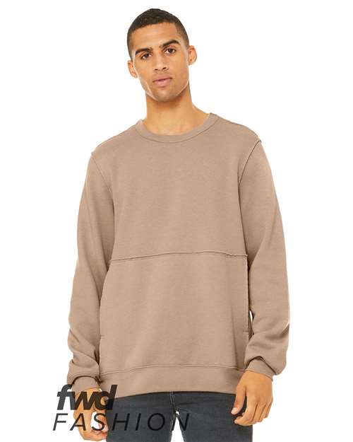FWD Fashion Raw Seam Crewneck Sweatshirt - Image 16