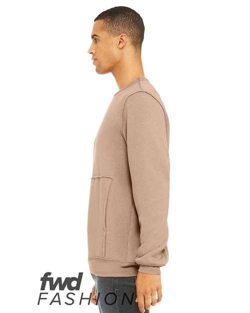 FWD Fashion Raw Seam Crewneck Sweatshirt - Image 17