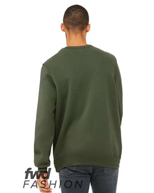 FWD Fashion Raw Seam Crewneck Sweatshirt - Image 20