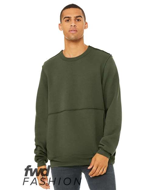 FWD Fashion Raw Seam Crewneck Sweatshirt - Image 19
