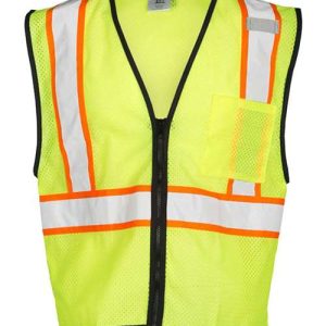 Unisex Chemically Treated Contrast Mesh Vest