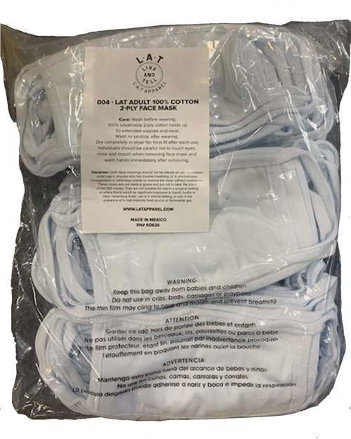 100% Cotton 2-Ply Face Mask - Image 5