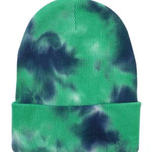 12" Tie-Dyed Cuffed Beanie