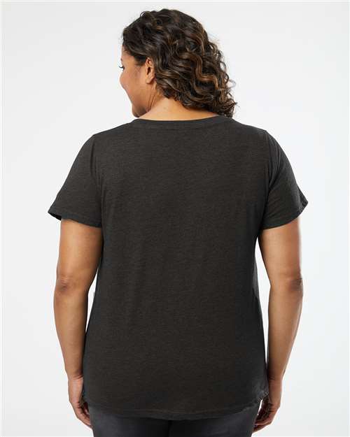 Women's Curvy Collection Fine Jersey V-Neck Tee - Image 33