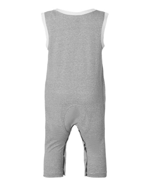 Infant Harborside Mélange Tank Romper - Image 6