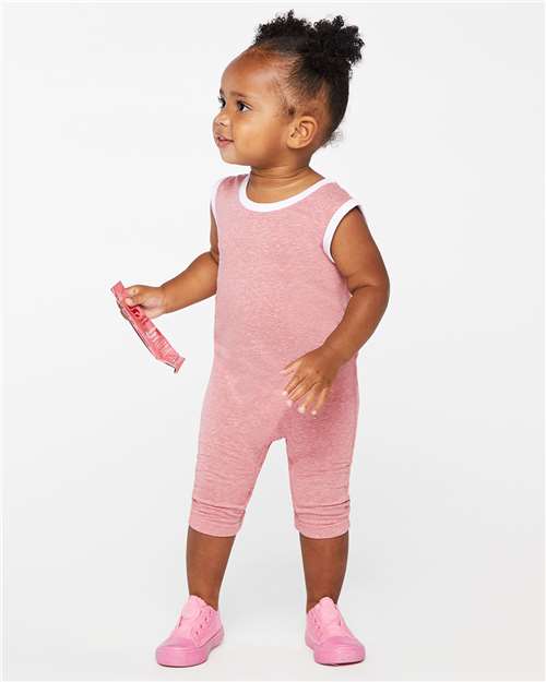 Infant Harborside Mélange Tank Romper - Image 17