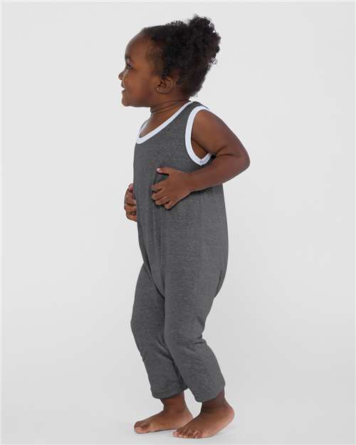 Infant Harborside Mélange Tank Romper - Image 31